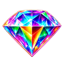 Rainbow Diamond scatter symbol